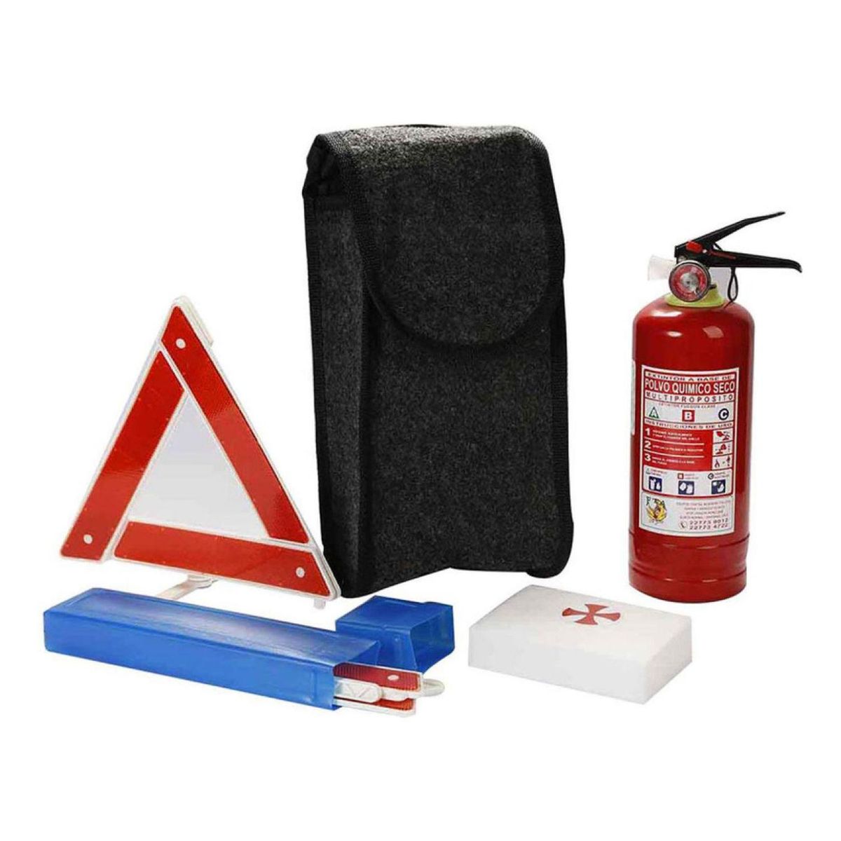 IMPORTCLICK - Kit Seguridad Emergencia Auto Reglamentario - Multicolor