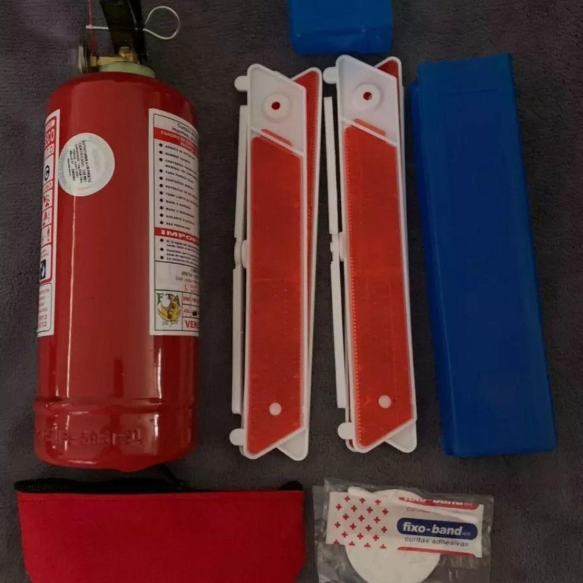 IMPORTCLICK - Kit Seguridad Emergencia Auto Reglamentario - Multicolor