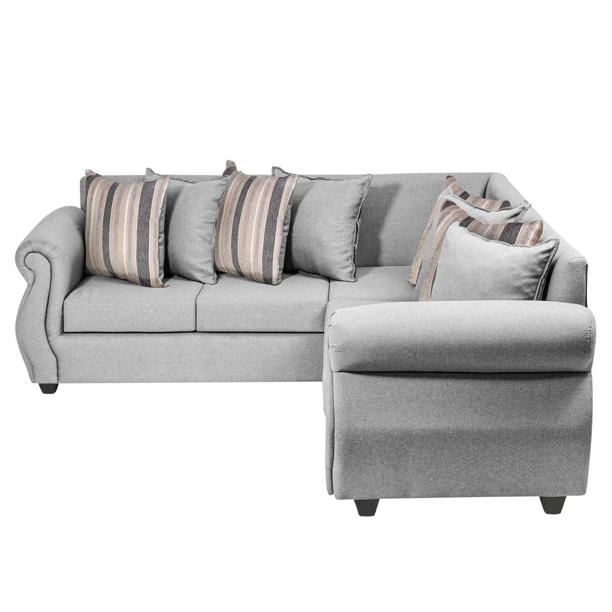 DECOOUTLET - Seccional Milán 3.2 Tela Gris