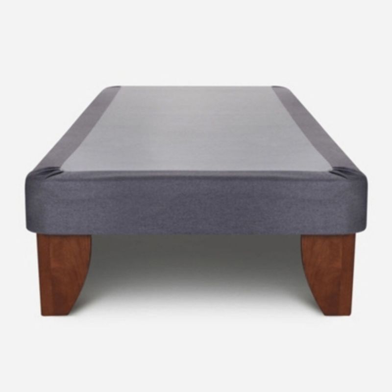 GENERICO - Base Europea para cama 1.5 plazas 105x200cm LINO GRIS CLARO