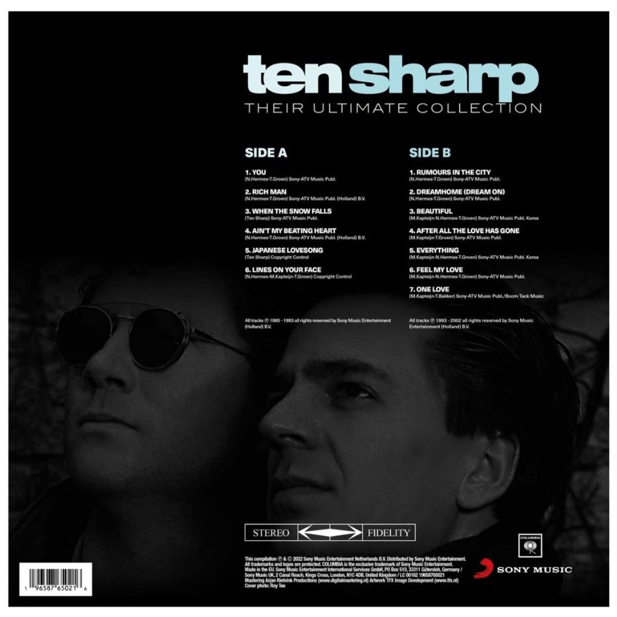 HITWAY MUSIC - TEN SHARP - THEIR ULTIMATE COLLECTION - VINILO HITWAY MUSIC
