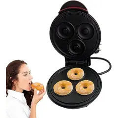 OEM - MINI MAQUINA PARA HACER DONAS DE 3 AGUJEROS