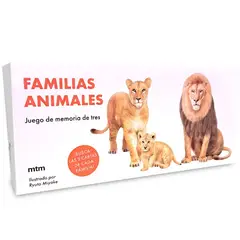 MTM - Libro Juego De Memoria - Familias Animales