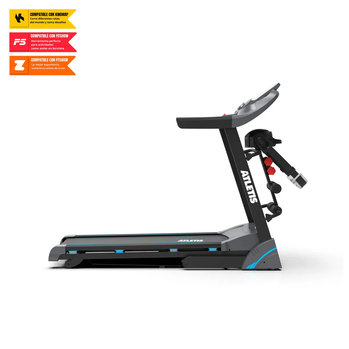 ATLETIS - Trotadora X900 Ultra 16km/h 2.0 HP Multifunción