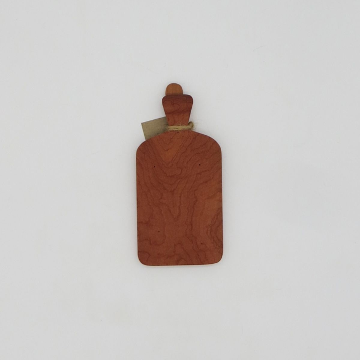 ROU ESENCIA NATURAL - Mantequillera o tabla para queso crema con cuchillo 19 x 10 cm.