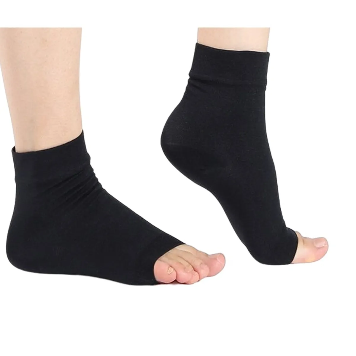 GARSIL - x6 Pares De Calceta Tobillera Corta De Compresion Unisex