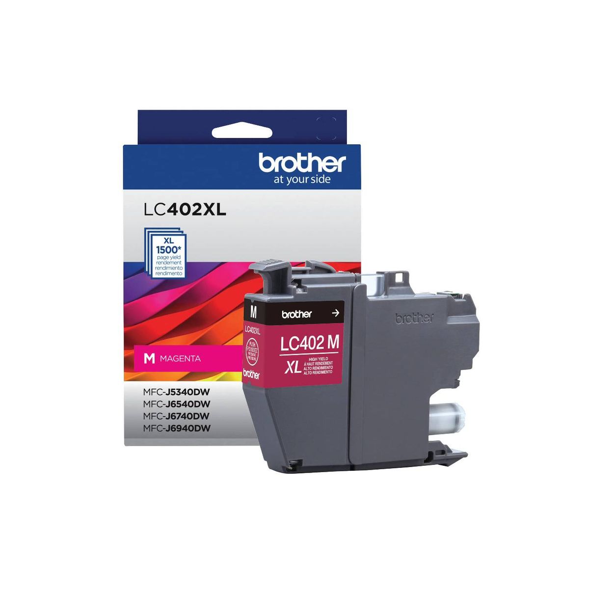BROTHER - Cartucho de Tinta Brother LC402XLMS XL 1500 páginas Magenta BROTHER