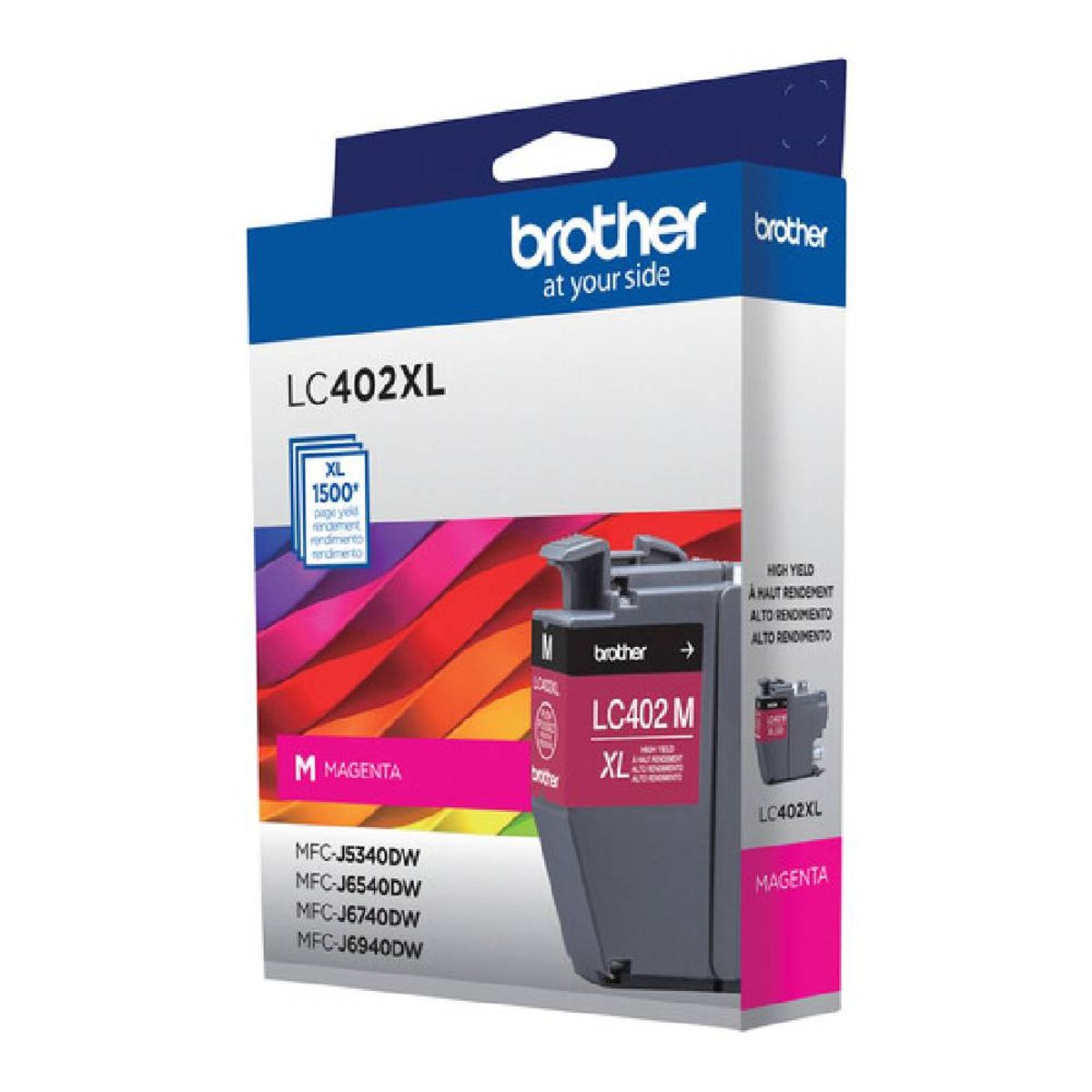 BROTHER - Cartucho de Tinta Brother LC402XLMS XL 1500 páginas Magenta BROTHER