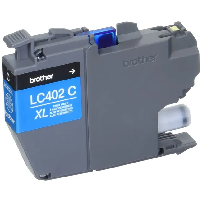 BROTHER - Cartucho de Tinta Brother LC402XLCS 1500 Páginas Cyan BROTHER