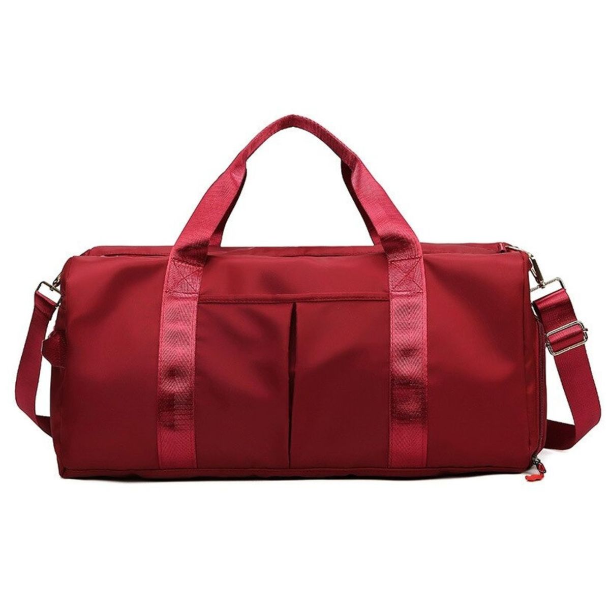 IMPORTCLICK - Bolso Duffel Viaje Deportivo Gimnasio Fitness 35L Rojo