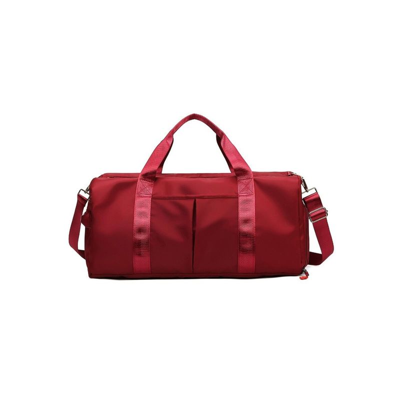 IMPORTCLICK - Bolso Duffel Viaje Deportivo Gimnasio Fitness 35L Rojo