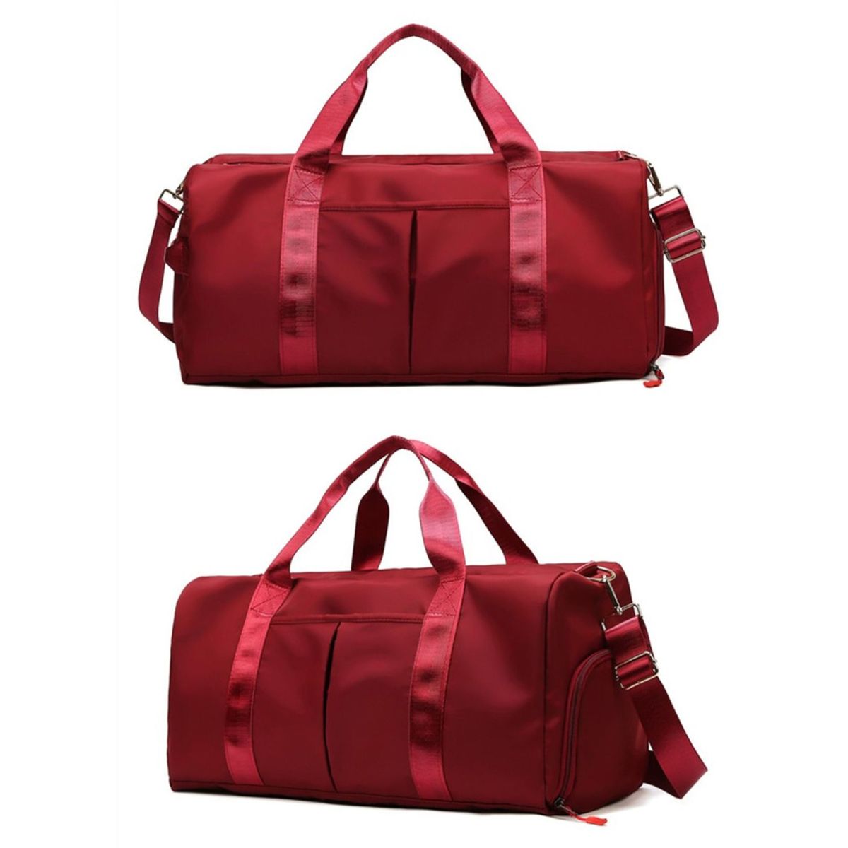 IMPORTCLICK - Bolso Duffel Viaje Deportivo Gimnasio Fitness 35L Rojo