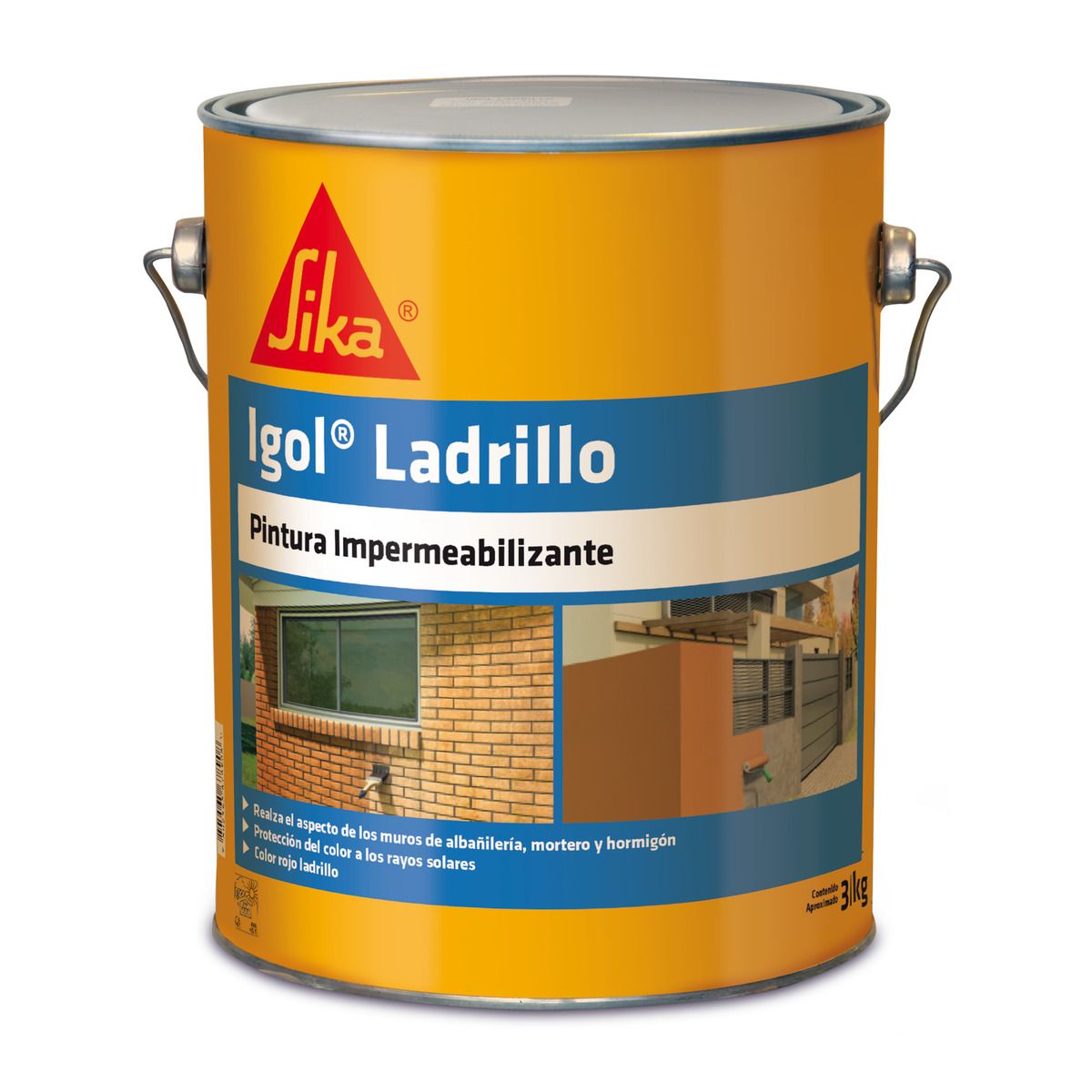 SIKA - IGOL LADRILLO GL.3 KG. SIKA (5012373)