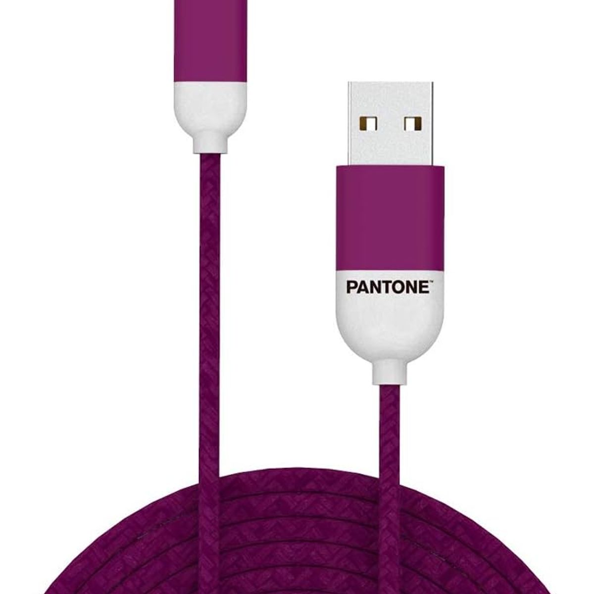 OEM - Cable Tipo-C Acordonado 1M Pantone MultiPlataformas Morado
