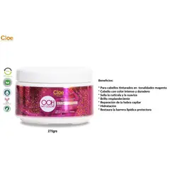 CLOE - Mascara Capilar Intensificadora Color Crazy Magenta.-