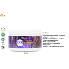 CLOE - Mascara Capilar Intensificadora Colores Violetas Sweet Purple.-