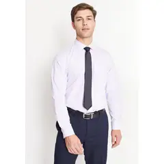 MAVIANNI - Camisa Formal Hombre Regular Poplin Lila