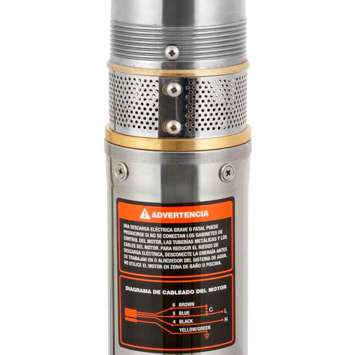 DETODOYMAS - Bomba Sumergible Pozo Profundo 4 Pulgadas 2 Hp + 30mt Cable DETODOYMAS