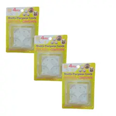 GENERICO - Pack X3 Set 4 Protectores Esquineros Mesas Y Muebles Niños