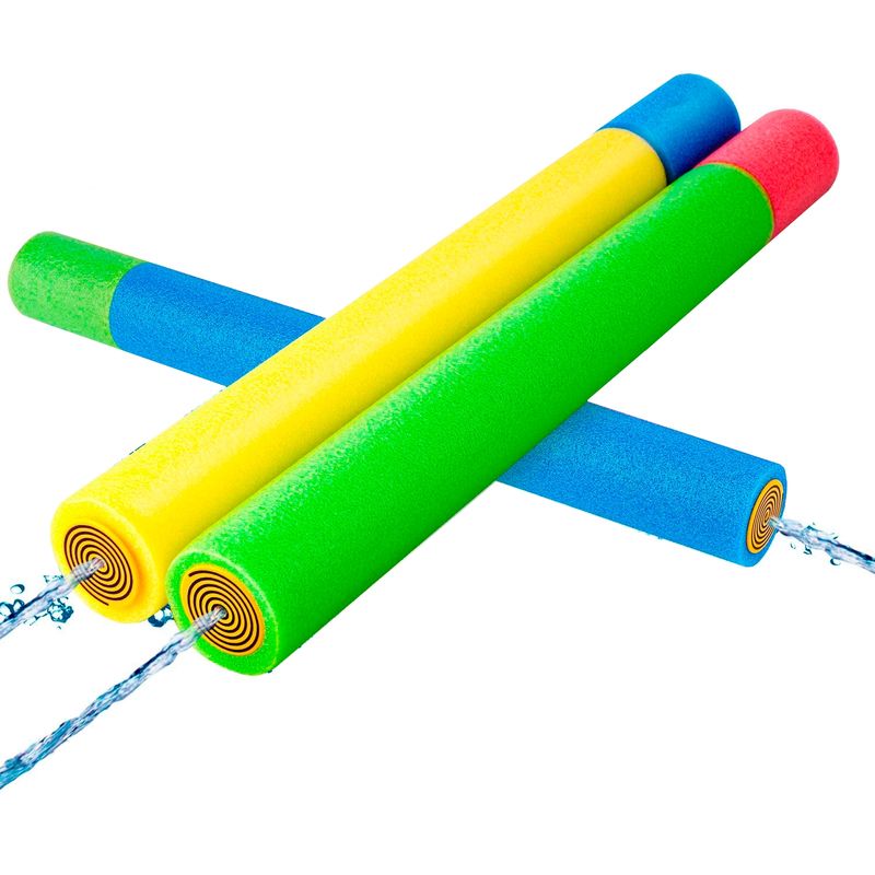GENERICO - Pack X3 Pistola Lanza Agua Esponja Piscina Verano Juego Niño