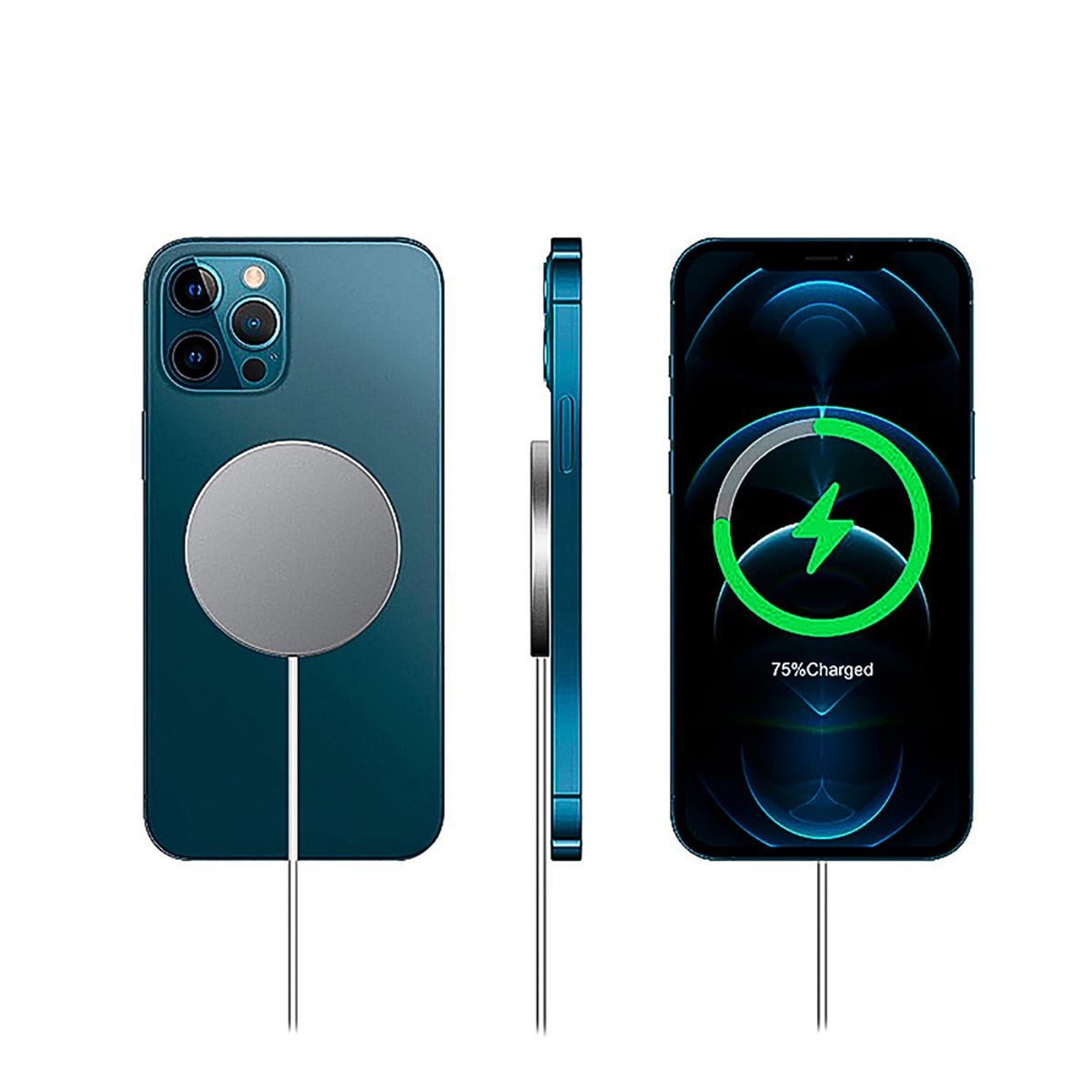 IRM - Cargador Para iPhone Inalambrico Magsafe  Adaptador 20watts