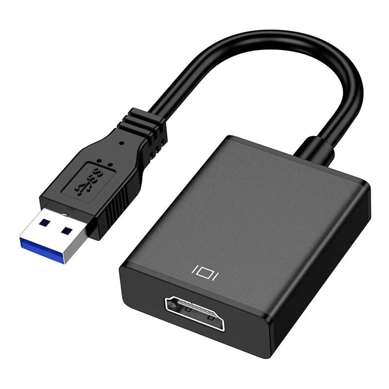KUANGYE - Adaptador Video Usb 3.0 A Hdmi Full Hd 1080p