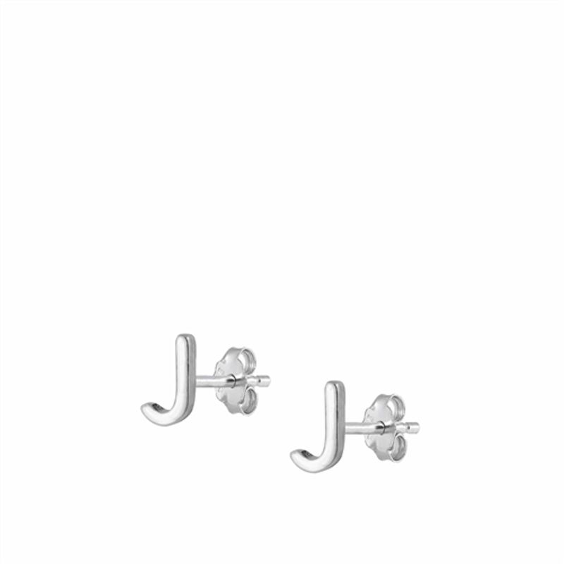ROKASS JOYAS - PENDIENTES LETRITA J