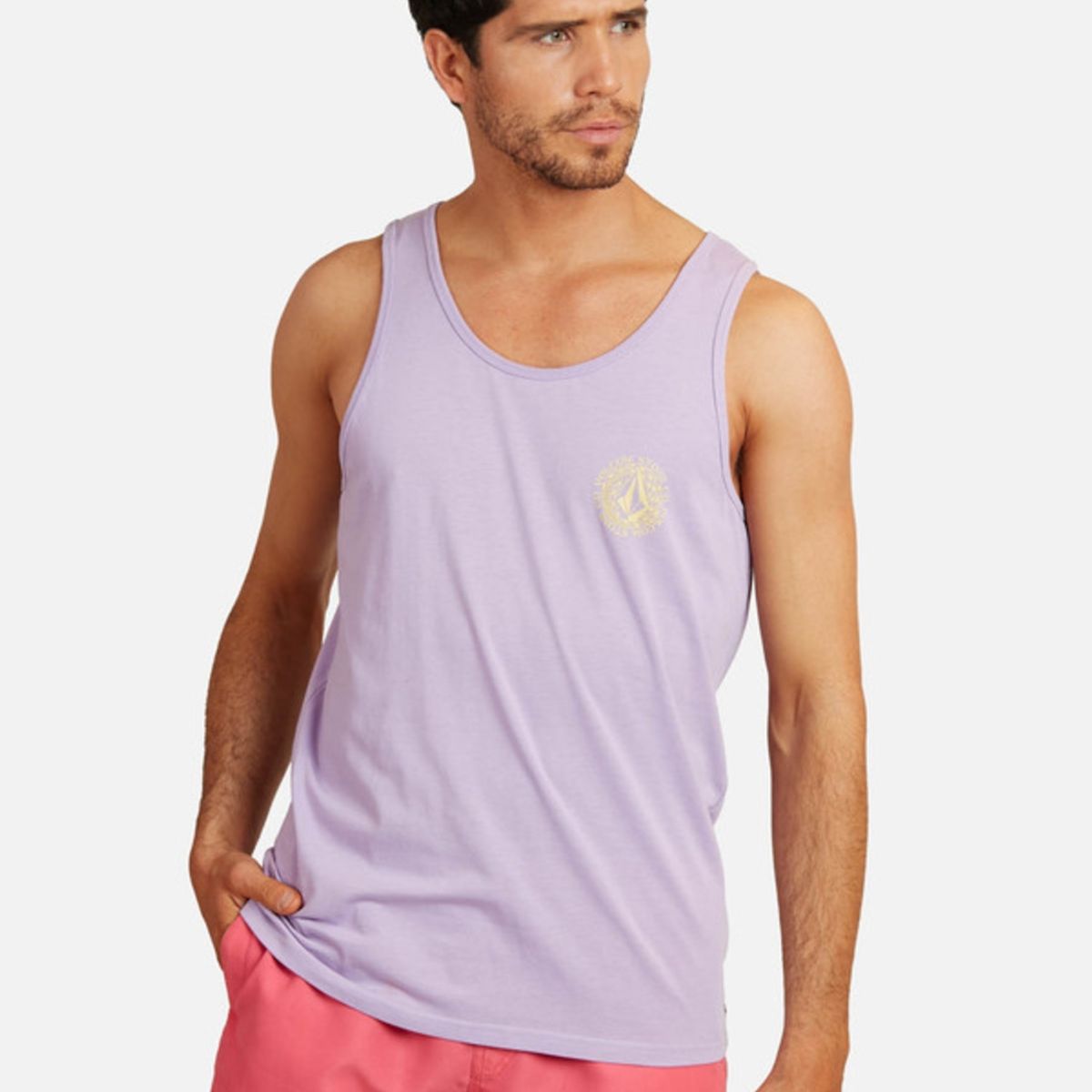 VOLCOM - Polera Rotato Tank Morado Hombre Volcom