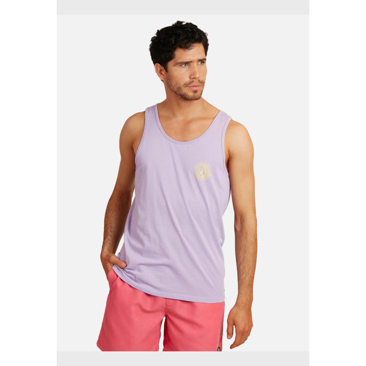 VOLCOM - Polera Rotato Tank Morado Hombre Volcom