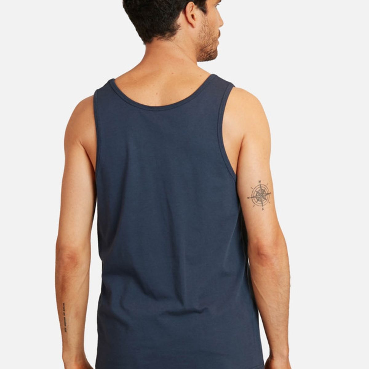 VOLCOM - Polera Crisp Stone Tank Azul marino Hombre Volcom