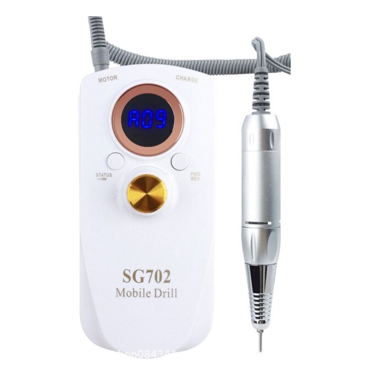 GENERICO - Pulidor Uñas Sg-702 Profesional Recargable BLANCO