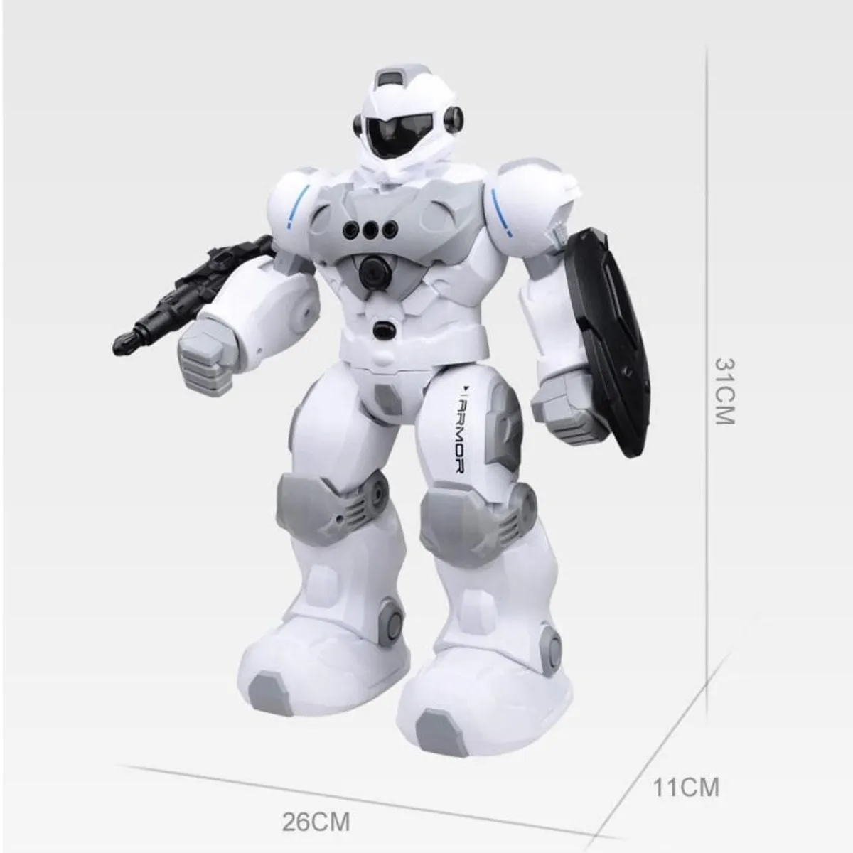 GENERICO - Robot Guardian Inteligente Sensor Gestos C/r 2,4 Ghz, Baila