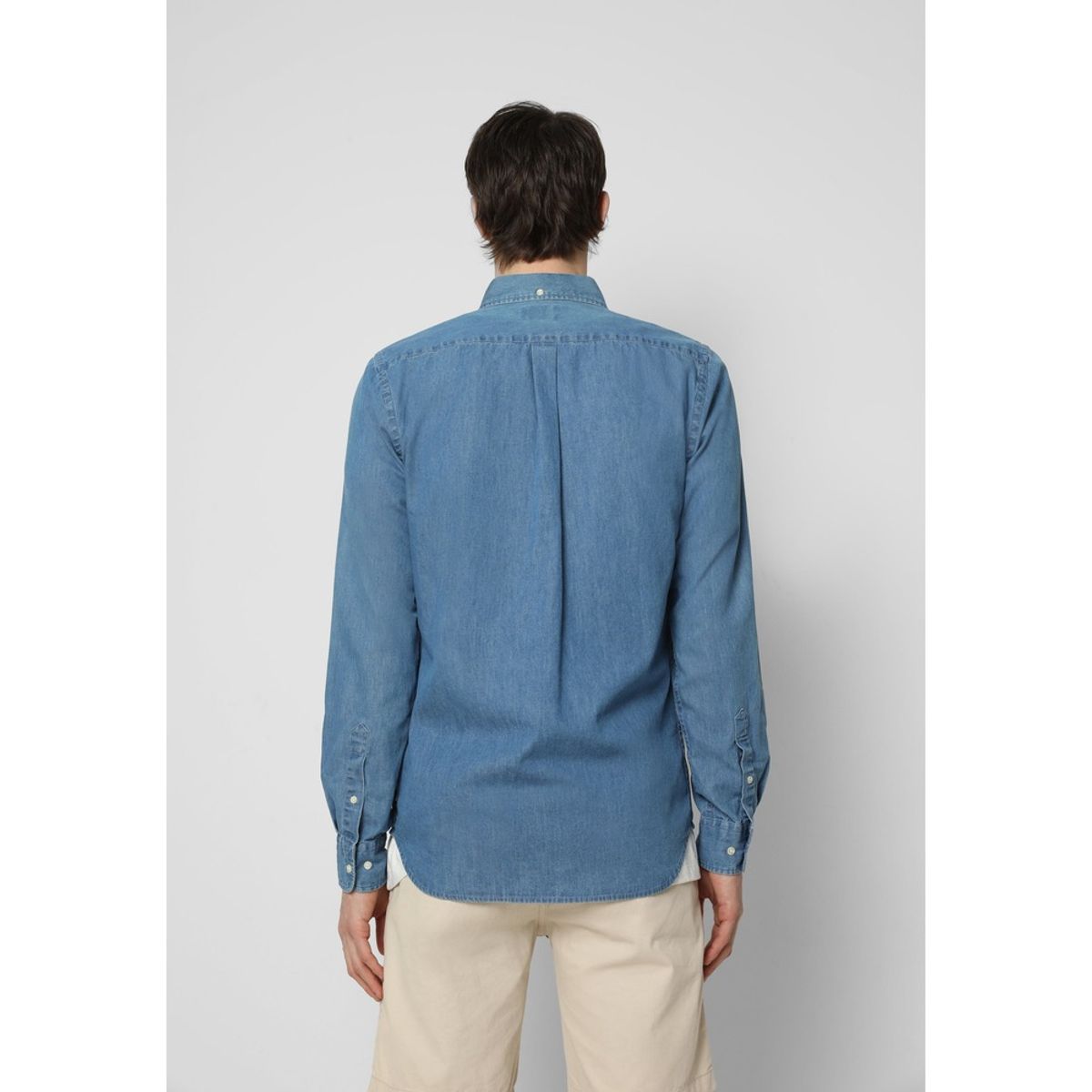 SCALPERS - Camisa Denim Botones Denim Structure