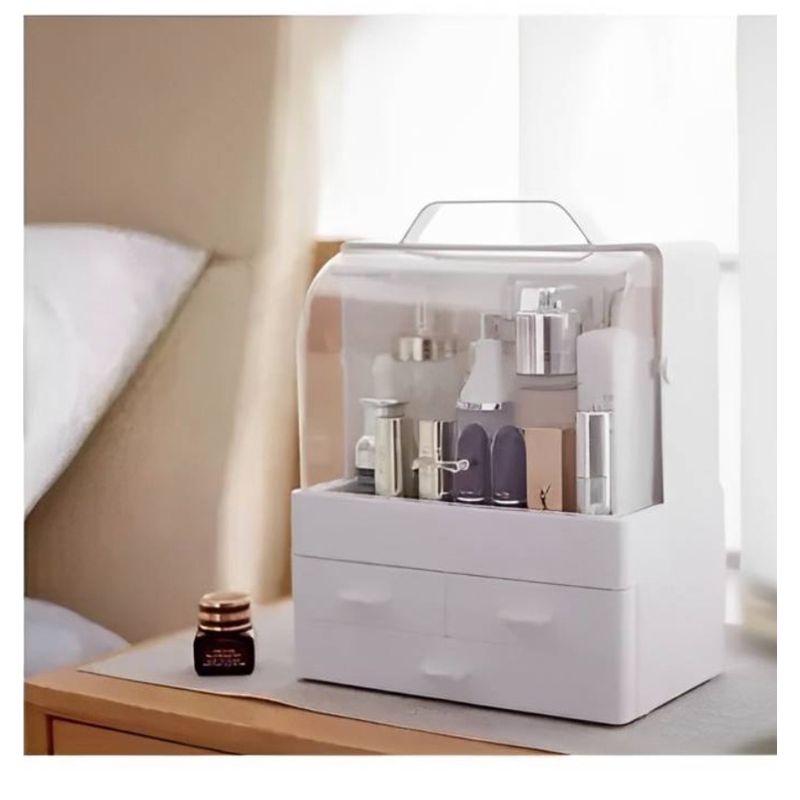 GENERICO - Organizador De Skincare Caja De Comesticos Para Baño Tocador