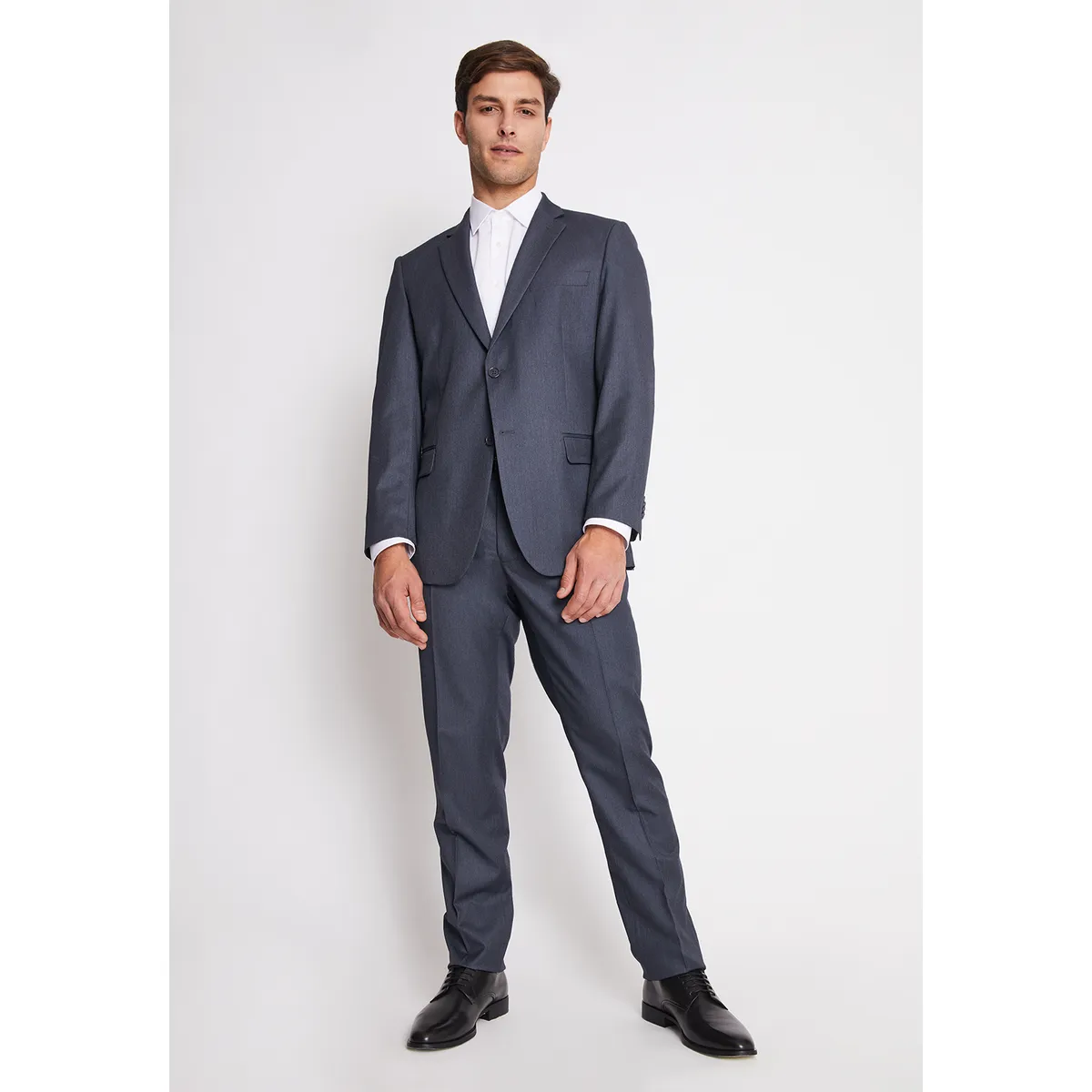 MAVIANNI - Traje Formal Hombre Regualar Twill Marengo Mavianni