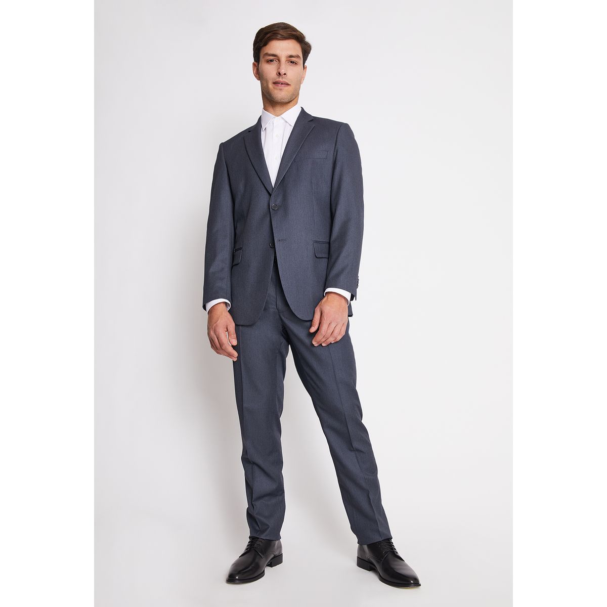MAVIANNI - Traje Formal Hombre Regualar Twill Marengo Mavianni