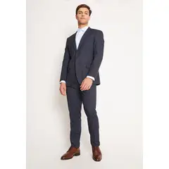 MAVIANNI - Traje Formal Básico Slim Fantasía Navy