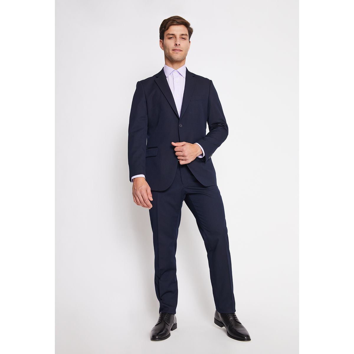 MAVIANNI - Traje Formal Hombre Regualar Twill Azul Marino Mavianni