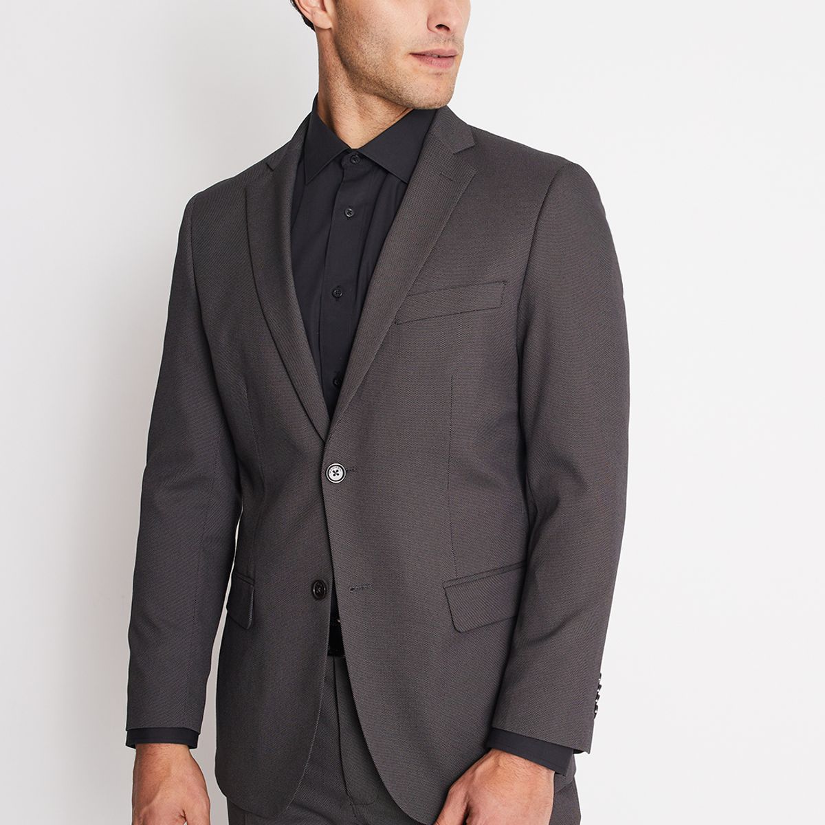 MAVIANNI - Traje Fromal Hombre Slim Texturado Marengo Mavianni