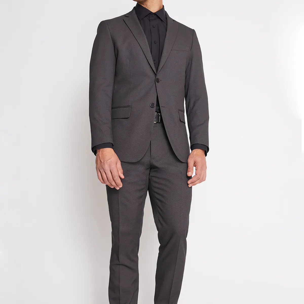 MAVIANNI - Traje Fromal Hombre Slim Texturado Marengo Mavianni
