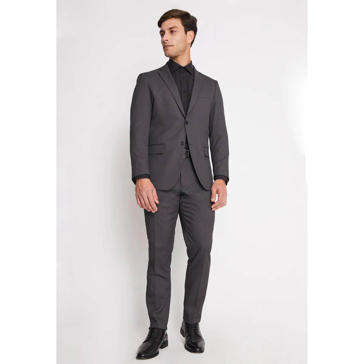 MAVIANNI - Traje Fromal Hombre Slim Texturado Marengo Mavianni