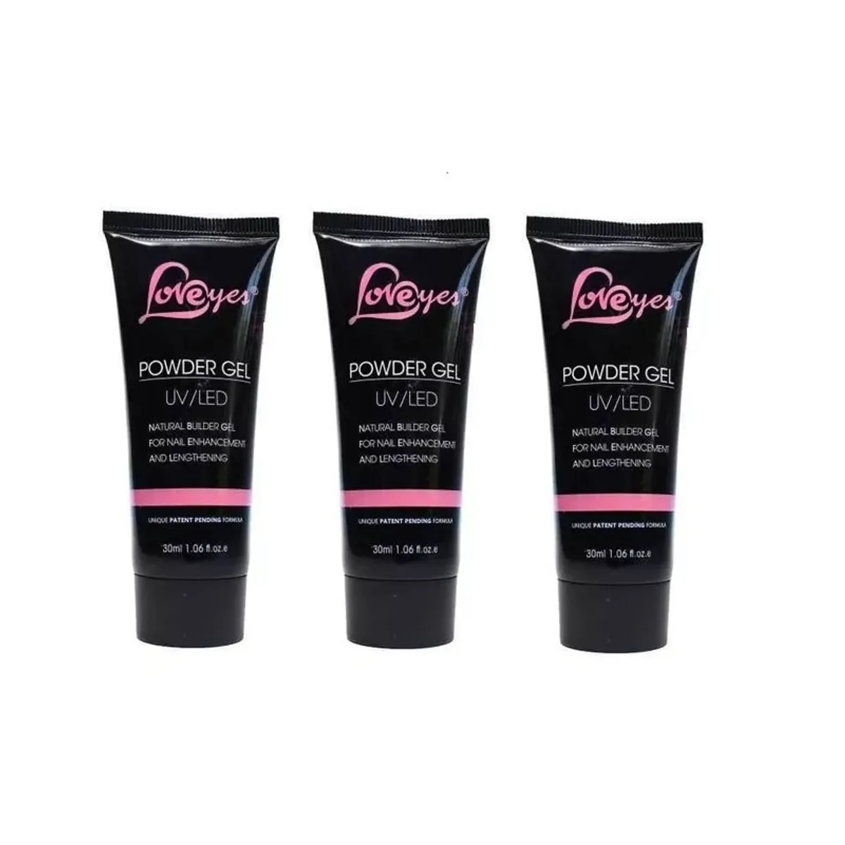 LOVEYES - Kit 3 Polygel, Manicure Uñas