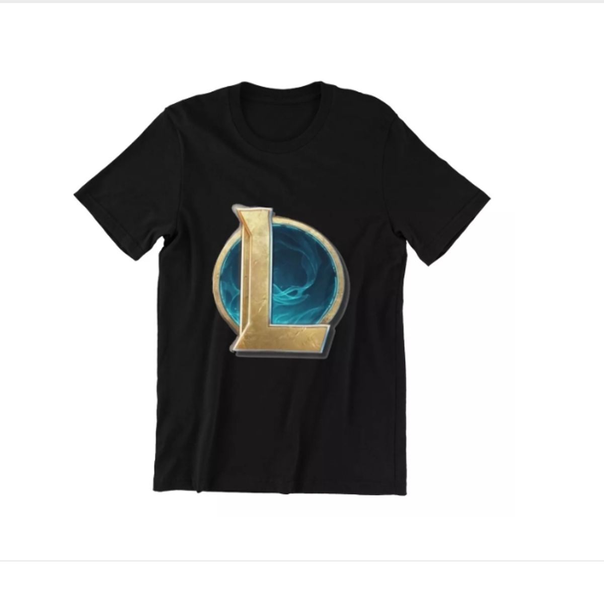 GENERICO - Polera Unisex League Of Legends Logo L Game