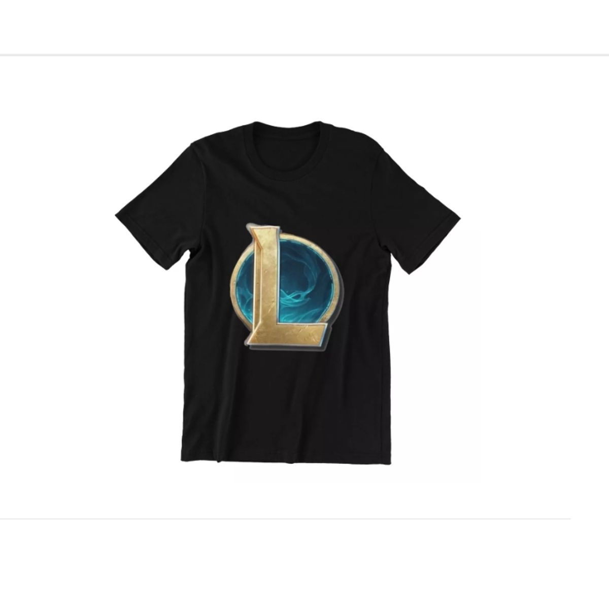 GENERICO - Polera Unisex League Of Legends Logo L Game