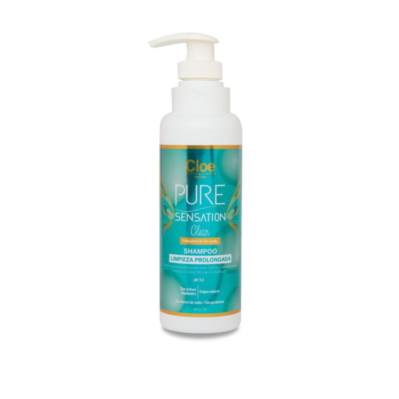 CLOE - Cloe Shampoo Pure Sensation Limpieza anti-grasa Sin Sal 400 ml.