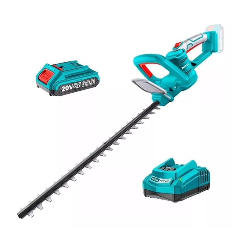 TOTAL TOOLS - Cortasetos Inalambrico 20v  Bat  Cargador Total Thtli20018
