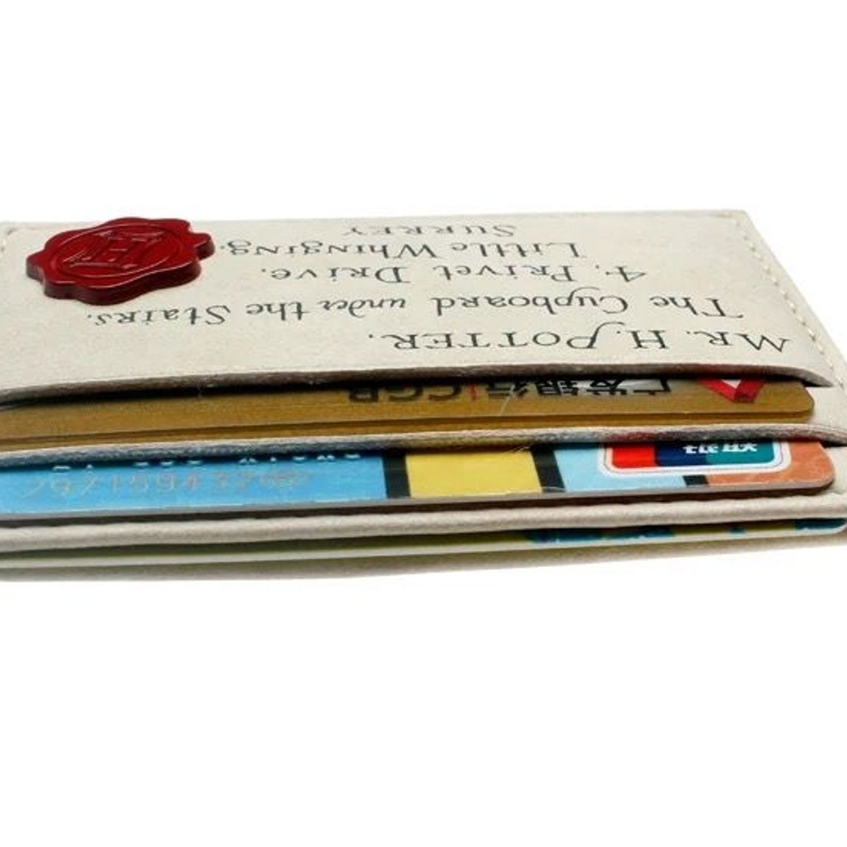 GENERICO - Tarjetero Carta de Hogwarts Harry Potter