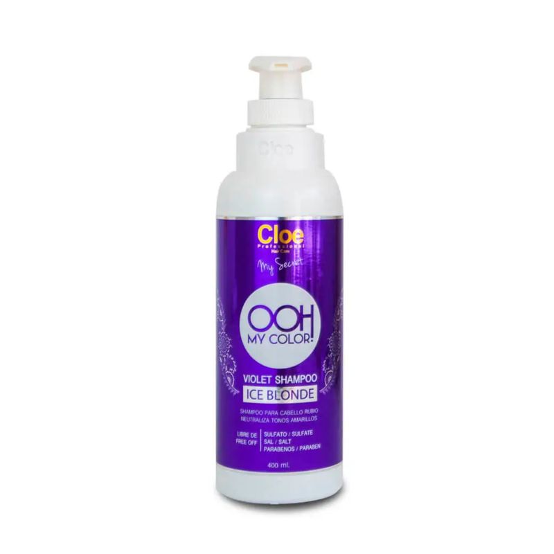 CLOE - Cloe Shampoo Violeta Ice blonde 400 ml.
