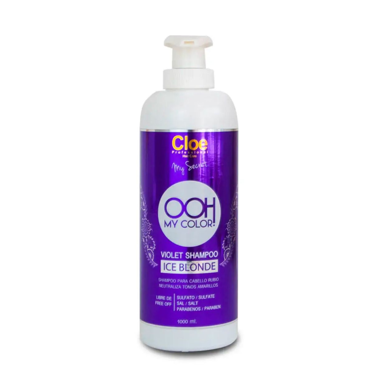 CLOE - Cloe ooh my color Shampoo Violeta ice blonde 1000 ml.