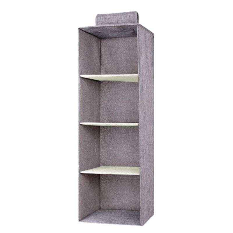 SANTU HOME & DECO - Organizador de Ropa Closet Colgante 4 Divisiones